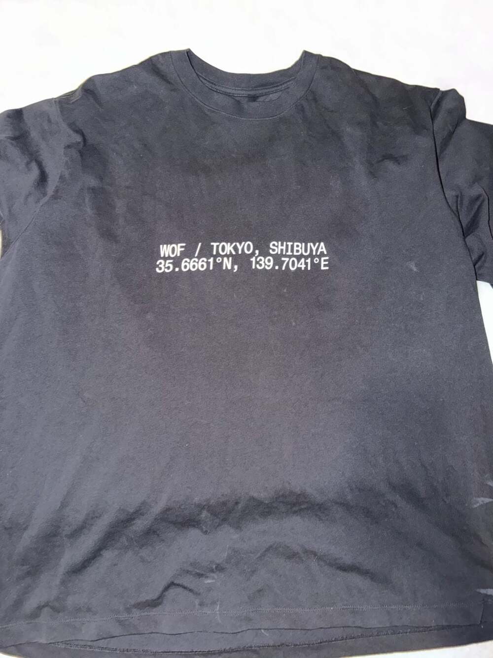 Jordan World of Flight Tokyo Shibuya Coordinates Black T-Shirt